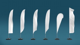 Advertising Flag Types
