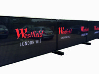 Printed Heras Fence Netting - Full Colour Print