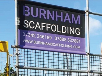 Single Sided Scaffold Banner