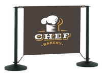 Black Cafe Barrier Set
