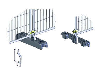Anti Lift Fence Brackets
