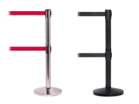 QueueMaster Twin Belt Barriers