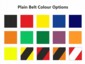 Plain Belt Colours