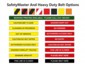 Heavy Duty Belt Barriers