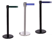 Roller Base Queue Barriers