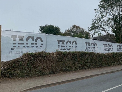 Branded Heras Fencing Netting