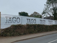 Printed Heras Fencing Netting