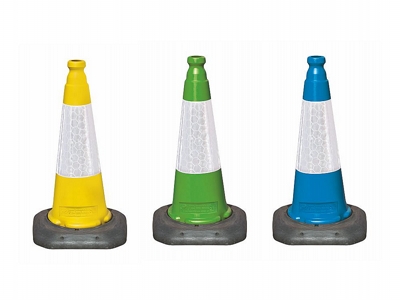 Coloured Traffic Cones