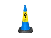 Danger Overhead Cable Cones